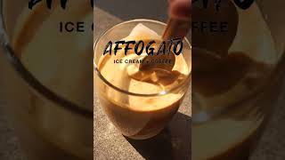 Make AFFOGATO COFFEE shorts [upl. by Yllop579]