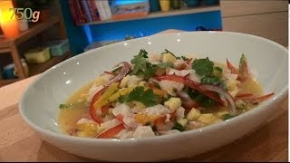 Recette de Ceviche ou Cebiche  750g [upl. by Ferrigno633]