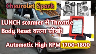 Chevrolet Spark throttle body reset  throttle body reset by launch throttle body [upl. by Dagall]