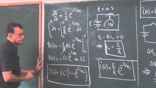 Clase 64 Teoría sobre el proceso de descarga de un circuito simple RC [upl. by Adnicul]