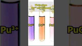 Neptunium und Plutonium in Lösung chemie science radioaktivität [upl. by Yeffej249]