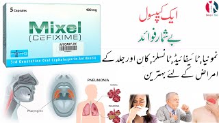 Mixel 400 mg capsule uses  Mixel cefixime uses in urdu  Cefixime uses in urdu and hindi [upl. by Analle]