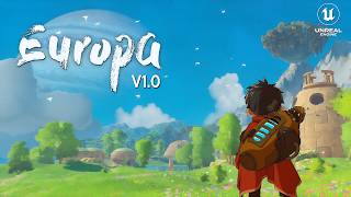 EUROPA First 1 Hour of Gameplay  New Game with Studio GHIBLI GRAPHICS in Unreal Engine [upl. by Annairoc826]