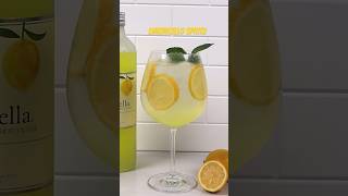 LIMONCELLO SPRITZ COCKTAIL recipe drink shorts lemon LINK IN DESCRIPTION [upl. by Daza805]