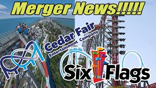 HUGE Cedar Fair amp Six Flags Merger News Plus Merger Breakdown and Predictions [upl. by Sallie623]