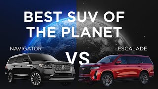 Lincoln Navigator 2022 Vs Cadillac Escalade 2023 V Series  Best Luxury SUV  Trendeos [upl. by Lahcym644]