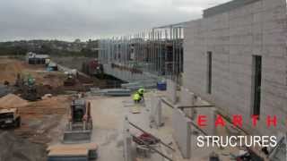 Precast Rammed Earth Panels RACV Torquay 2012 Longer Version [upl. by Aiseneg]