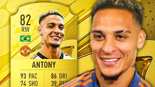 ANTONYYYYY 😍 82 Antony Player Review  FIFA 23 Ultimate Team [upl. by Donnelly]