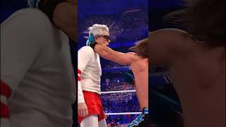 OUCH Johnny Knoxville had a rough go of it in the 2022 RoyalRumble Match [upl. by Aleacim]