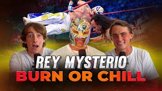 Rey Mysterio vs Dominik Mysterio  Logan Paul In WWE  Burn or Chill Episode 5  reymysterio [upl. by Imoian]