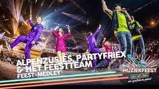 De Alpenzusjes Het Feestteam amp PartyFrieX  Aprèsski Medley  Muziekfeest van het Jaar 2019 [upl. by Asalocin]