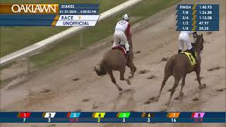 Oaklawn Park Jan 27 2024 The 35th Running of Fifth Season Stakes [upl. by Kreindler]