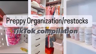 Preppy organizationRestock 🪴⚡️Tiktok Compilation  4 [upl. by Retxab]