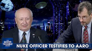 USAF Nuke Officer On His Testimony to Pentagon UFO Office AARO and What Its Hiding From Congress [upl. by Albin]