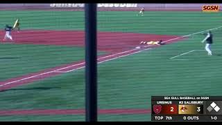 Baseball at Salisbury Highlights [upl. by Tatiana284]