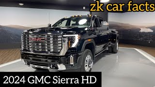 The 2024 GMC Sierra 2500 HD AT4X Is A Really Big OffRoad Luxury Truck  zk car facts [upl. by Nosnirb11]