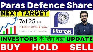 paras defence share latest news  paras defence share  paras defence share news  paras defence [upl. by Ylatan]