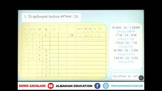 5 02 112 Java 23 Matematikë pjesëtimi i numrave me një numër dyshifror [upl. by Tingey]