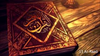 Surah 13 ArRaad  Saad al Ghamidi [upl. by Balliol]