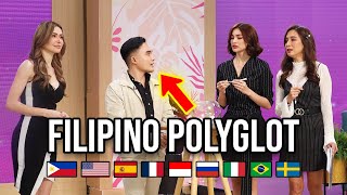 This Filipino Polyglot can speak in 9 Languages [upl. by Jeremiah]