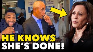 Obama PANICS After Black Men ABANDON Kamala Harris And SUPPORT TRUMP [upl. by Alwitt]