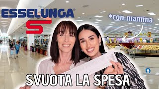 SVUOTA LA SPESA ESSELUNGA con mamma [upl. by Lowson]