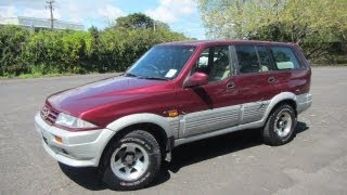 1996 Ssangyong Musso 7 Seater SUV 1 RESERVE Cash4CarsCash4Cars  SOLD [upl. by Swainson]