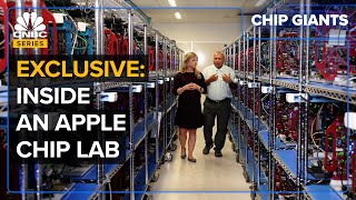 Inside An Apple Lab That Makes Custom Chips For iPhone And Mac [upl. by Ativ]