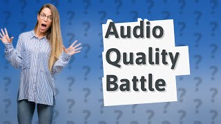 Is there an Audible difference between WAV and MP3 [upl. by Mcspadden]