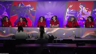 VALORANT Masters Madrid Sentinels vs Team Heretics SEN Press Conference BUYTHESENBUNDLE [upl. by Petie]