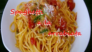 Spaghetti a la arrabiata  Abowunsch  In Echtzeit [upl. by Nnylarat]