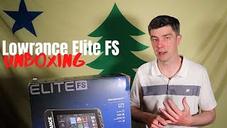 Lowrance Elite FS Unboxing [upl. by Tasia]