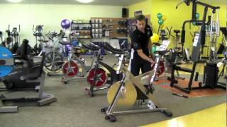 spin bike commercial grade  Orbit Vortec V900 spin bike [upl. by Noira]