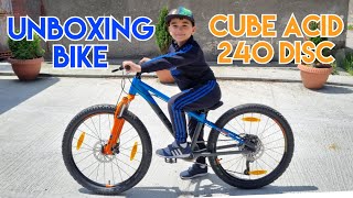 Unboxing Bike Cube Acid 240 Disc [upl. by Adiazteb]