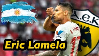 Eric Lamela  Welcome to AEK  Goals and Skills [upl. by Vershen68]