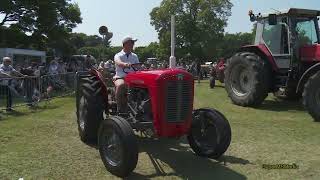 Tractor Fest Newby Hall Ripon Saturday 10th June 2023 Massey Ferguson Tractors [upl. by Noletta]