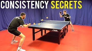 5 Key Secrets To Improve Your Consistency  Table Tennis [upl. by Suirtimed500]