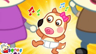 👣 Babys First Steps Song 🎶 Wolfoo Nursery Rhymes And Kids Songs WolfooNurseryRhymes [upl. by Nauaj]