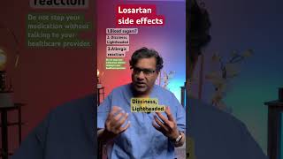 Losartan side effects htn sideeffects bloodpressure doctor [upl. by Ynnal]