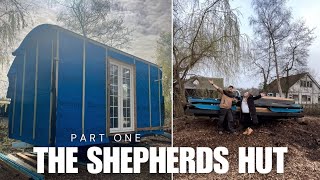 SHEPHERDS HUT BUILD  Part One [upl. by Akcirehs829]