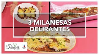 3 Milanesas delirantes  Cocina Delirante [upl. by Raskind759]