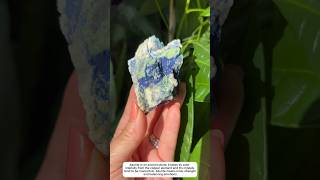 azurite specimens a  crystal if interested click on bio crystals crystalcommunity [upl. by Mun849]