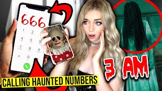 Calling HAUNTED Numbers You Should NEVER Call at 3AM [upl. by Issor]