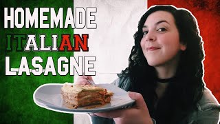 Real Homemade Italian Lasagne [upl. by Hein]