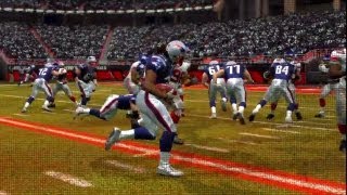 NFL 2007 Super Bowl XLII  New York Giants vs New England Patriots  4th Qrt  Madden 08  HD [upl. by Josephine]