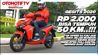 GESITS Motor Listrik Buatan Indonesia Test Ride Kelebihan dan Kekurangan Untuk Harian l Otomotif TV [upl. by Etnuahs]