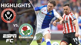 🚨 ARE YOU SERIOUS 🚨 Sheffield United vs Blackburn  FA Cup Highlights  ESPN FC [upl. by Seidler]