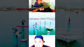 Chunkzs fall is hilarious 🤣chunkz betasquad memes funny humor challenge water fall drama [upl. by Allmon]