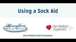 How to Use a Sock Aid [upl. by Mulry]