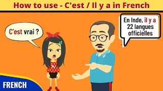 How to use CEST and IL Y A in French  Grammaire en Dialogue  French Conversation [upl. by Berardo]